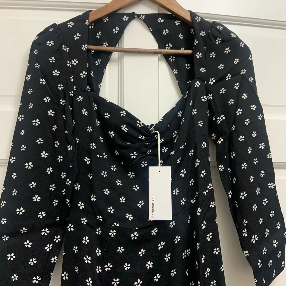 Reformation Claudia Midi Dress  NWT - Picture 7 of 7